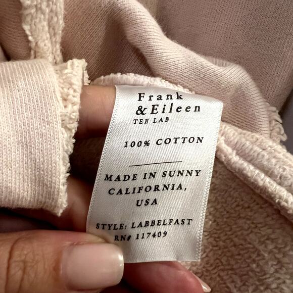 Frank & Eileen Belfast Petal peacoat ballet pink jacket size M small defect - Picture 7 of 8